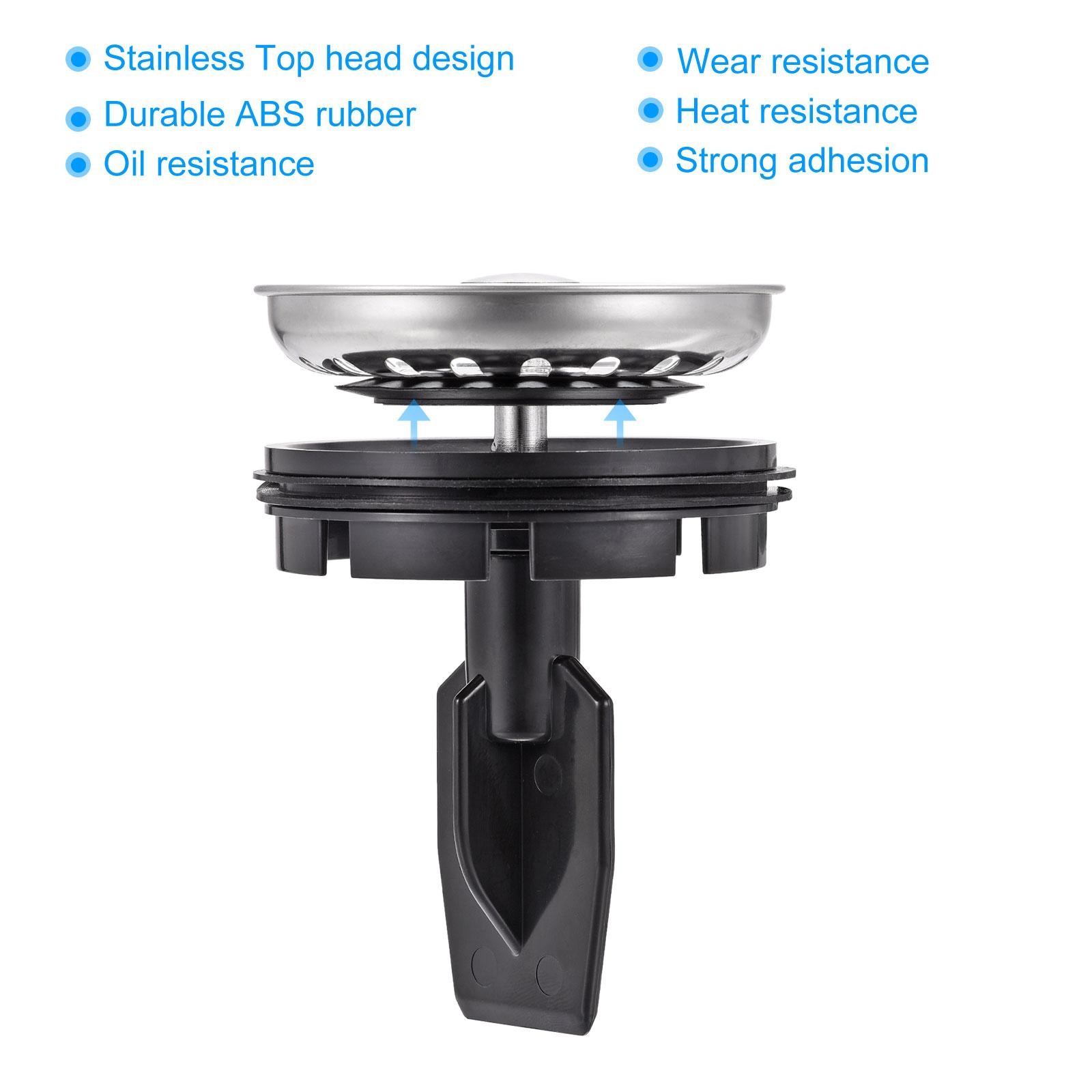 Garbage Disposal Strainer Cover Water Stopper Fits for the Sink 3.14" gallery
