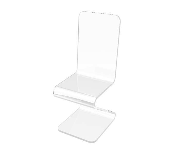 Returned Unit Acrylic Chair (16"x17"x40") Fully Assembled 250lb Capacity gallery