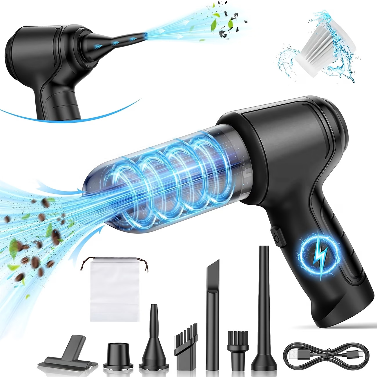 A Three In One Wireless Vacuum Cleaner with A High Power gallery