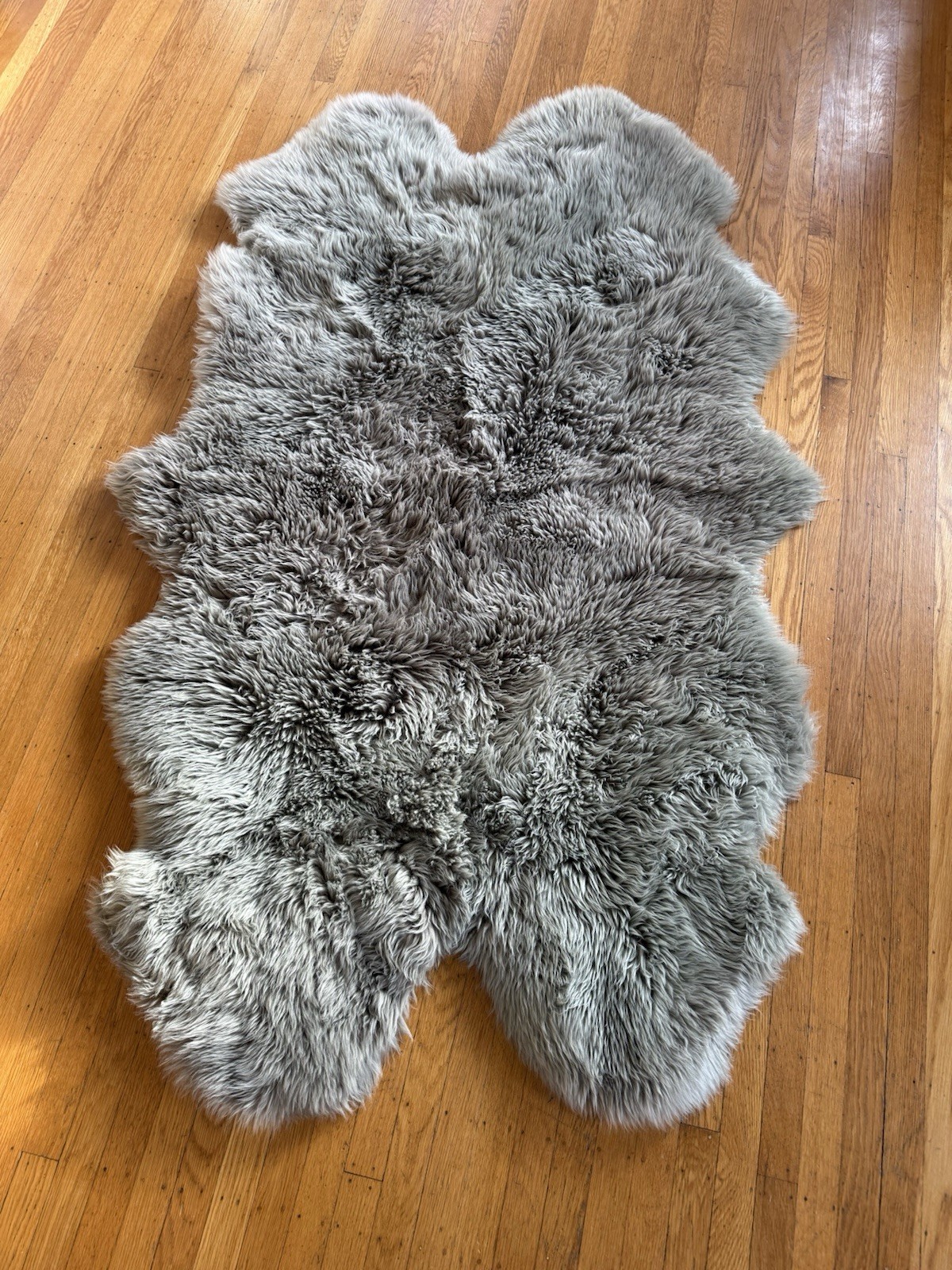 Sheepskin Gray Rug 72”x44” gallery