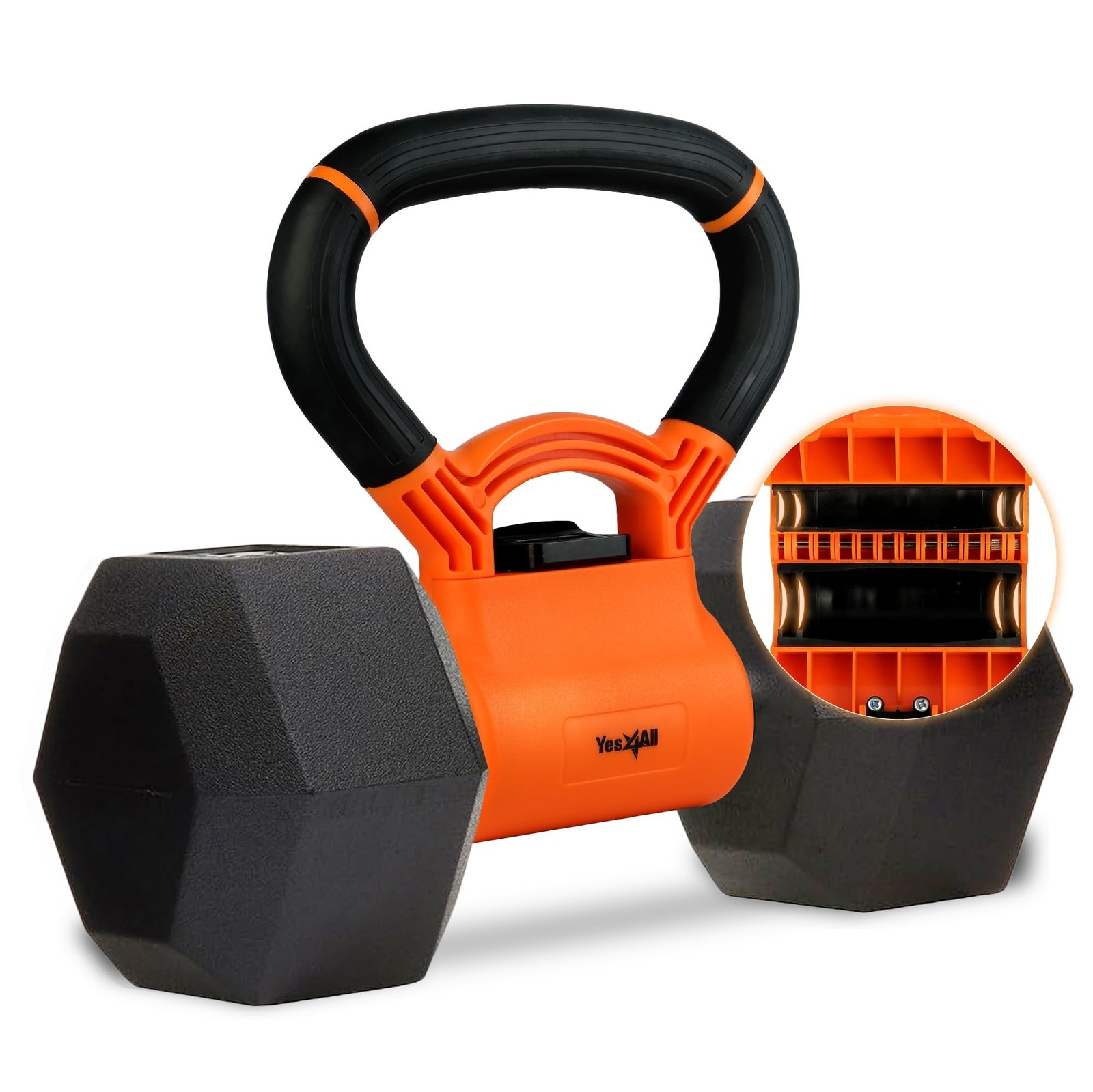 Yes4All Kettlebells Grip, Dumbbell Grip Handle, Convert Dumbbells i... Fast Ship gallery