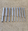 9 Mayhew 475 Pin Punch Set 3/8" 5/16" 1/4" 7/32" 3/16" 5/32" 1/8" 3/32" 1/16" gallery