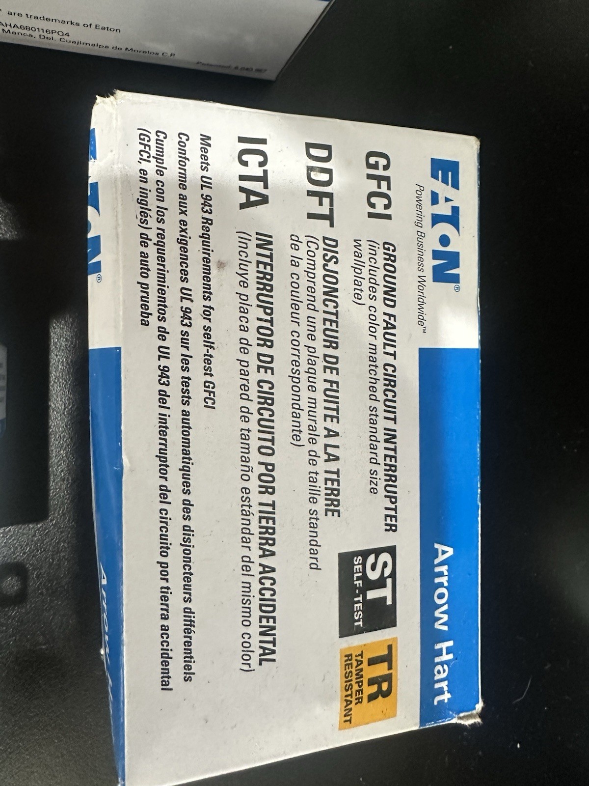 NEW TRGF15 TAMPER RESISTANT GFCI RECEPTACLE WHITE /15A /125V/AC/60HZ gallery