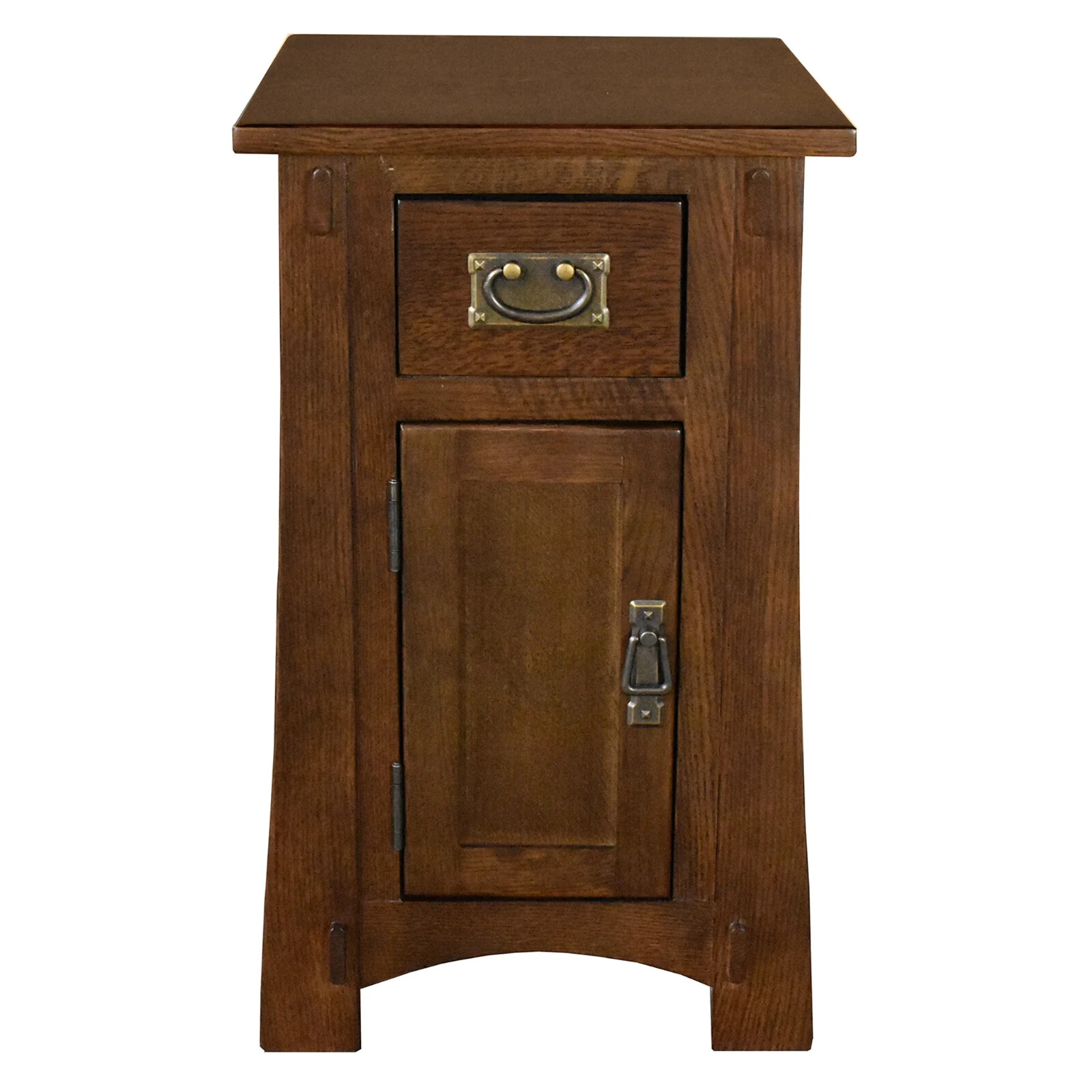 MISSION TAPERED LEG NARROW NIGHTSTAND - WALNUT (AW) gallery