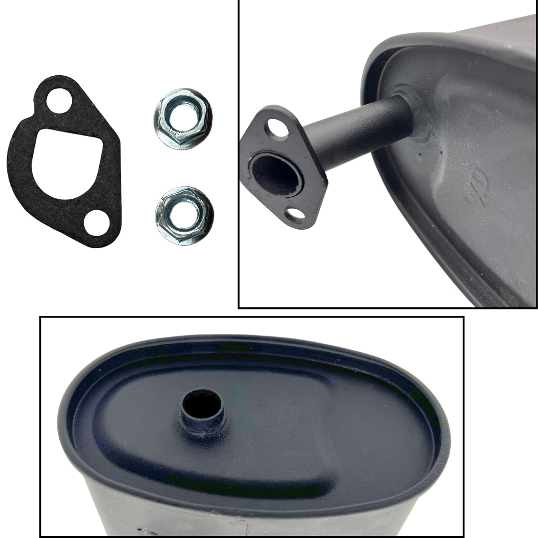 Generator Muffler Silencer for 2-4 KW Honda & Clones GX160 GX200 212cc - 224cc gallery