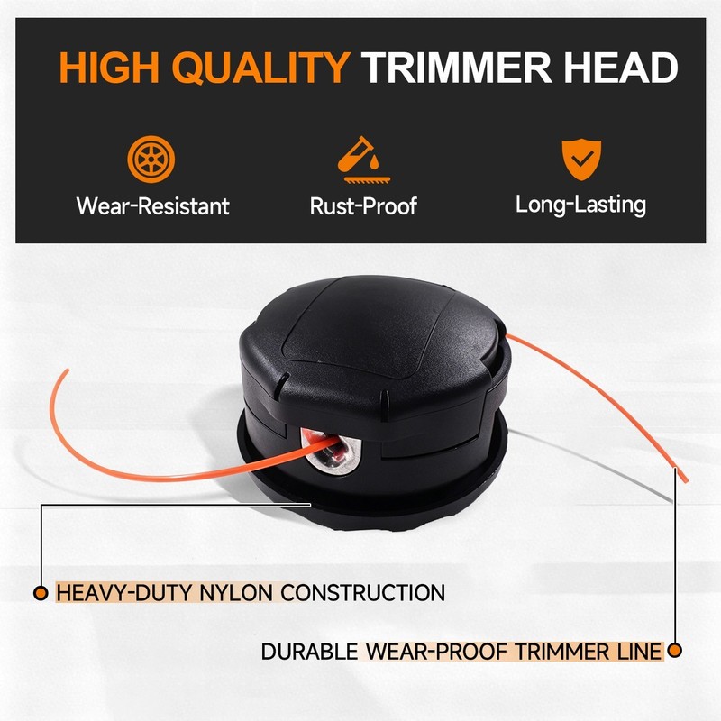 Weed Eater String Trimmer Head 4Pack Fits Echo Speed Feed 400 SRM-225 SRM-230 gallery