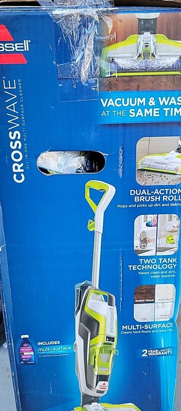 ⚡️ Bissell CrossWave Floor & Area Rug Vacuum - 1785 🆕️Distress Box ⚠️ gallery