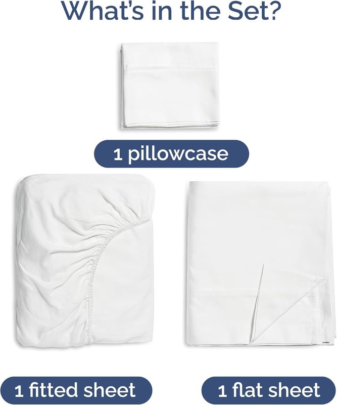 100% Bamboo Sheet Sets, Soft, Cooling & Breathable Bed Sheets by CGK Linens gallery