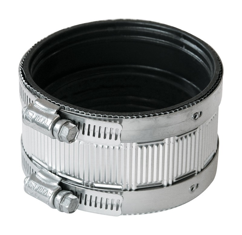 Fernco PNH-33 Schedule 40 Neoprene Rubber No Hub Coupling 3 x 3 Dia. in. Hub gallery