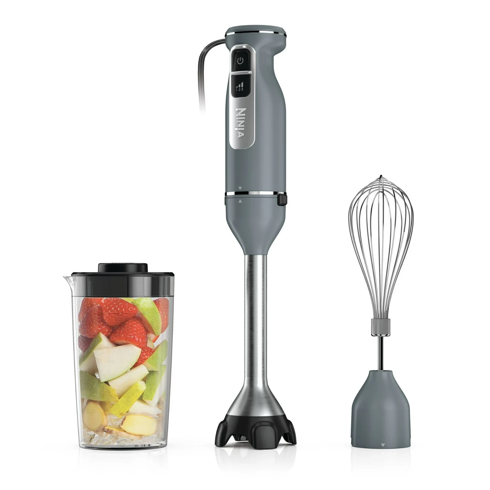 Ninja Immersion Blender & Whisk, Hand Stick Blender, 3 Speeds Blending Vessel gallery