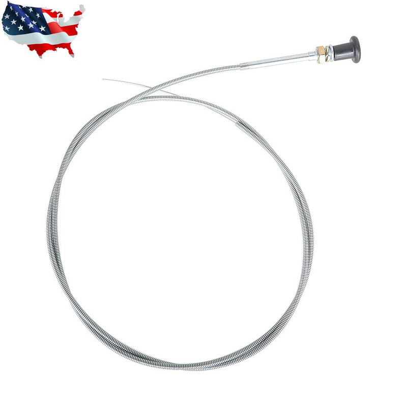 237 Universal Push Pull Choke Cable 63" Inner 60" Conduit 2 3/4" travel gallery