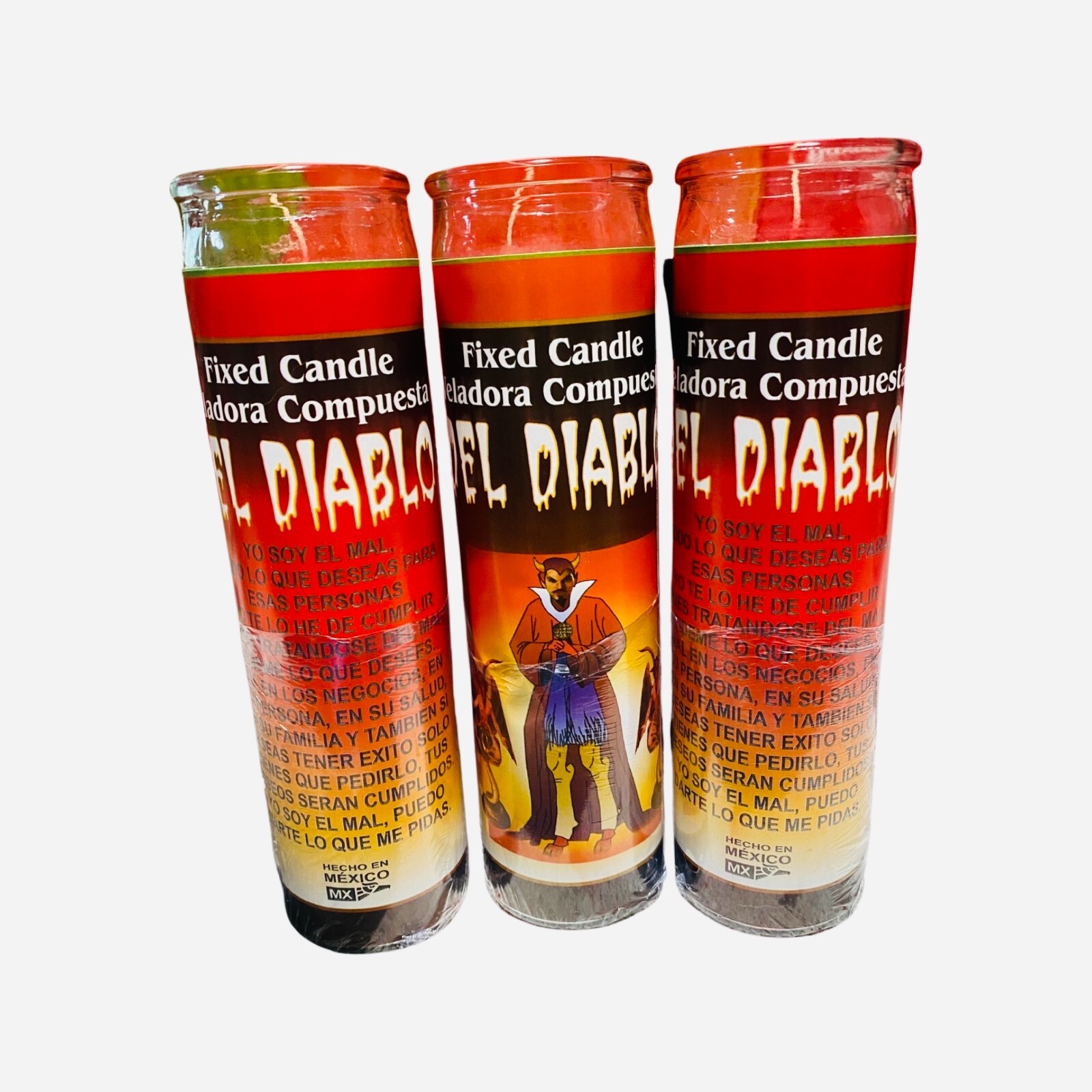 Del Diablo Veladora, Satan Fixed Candle, Satanas, to get whatever you want gallery