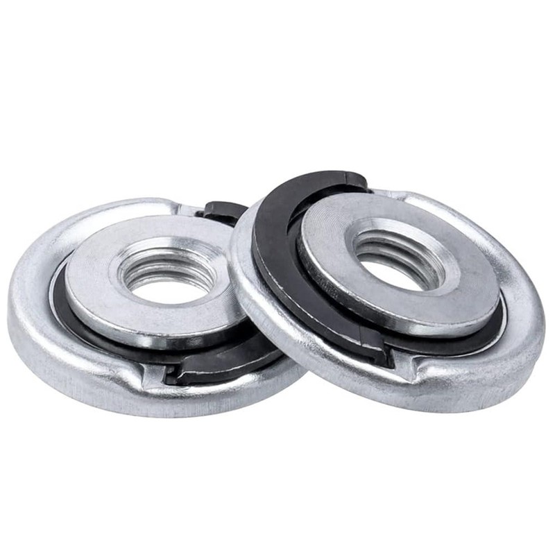 2pcs M14 Quick Release Nut Pressure Plate Fastener for Most Grinders Accessories gallery