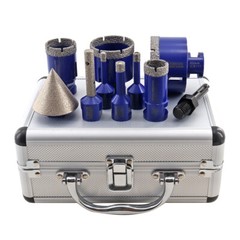 Diamond Drill Core Bit Beveling Porcelain Marble Grinder 5/8-11 Hole Saw 10pc