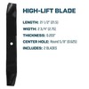 2 Pack Mower Blade For Toro TimeCutter 4200 4225 4275 42" Decks 137-1999-03 gallery