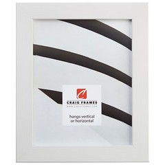 Craig Frames, Bauhaus, 1.25″ Modern White Oak Picture Frame