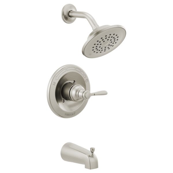 Peerless Elmhurst Tub Shower Trim Kit Brushed Nickel-Certified Refurbished gallery