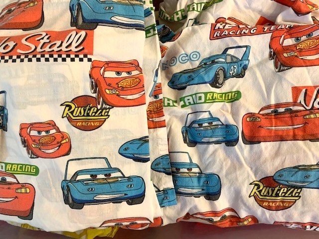 DISNEY PIXAR CARS Crib Fitted Flat Sheet Set Toddler 2 Piece gallery