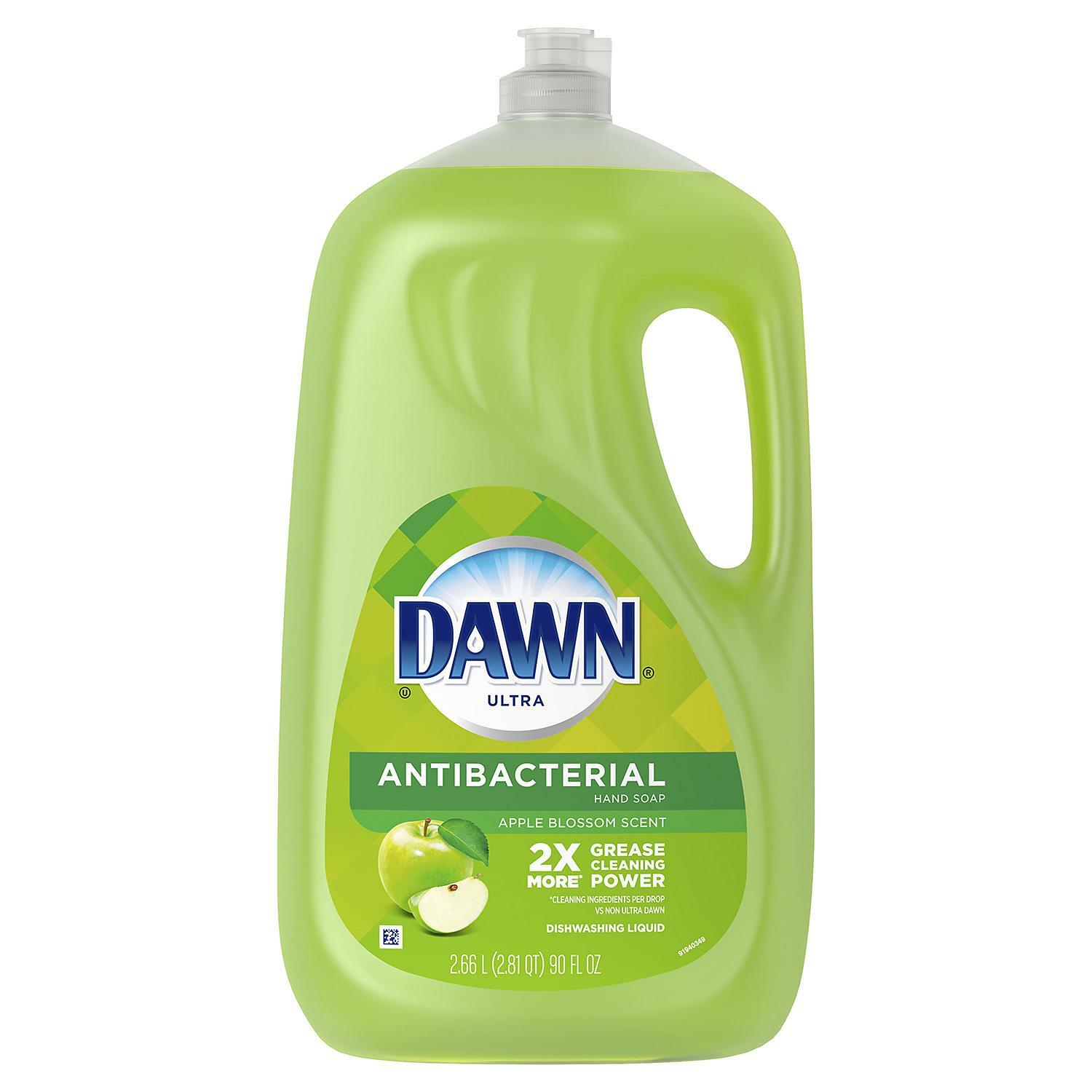 (ONE) Dawn Ultra APPLE BLOSSOM Hand Dish Soap Dishwashing Liquid 90 fl oz,GREEN gallery