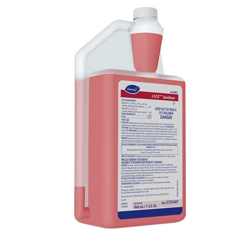5753407 J-512 Sanitizer, Final Step No Rinse Food Contact 32 Fl Oz (Pack of 1) gallery