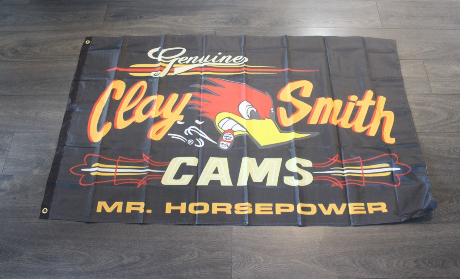 Clay Smith Cams Banner Flag Car Racing Auto Parts Store Garage Speed Shop gallery