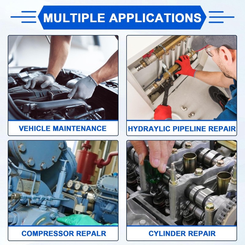 60PCS A/C O Ring Kit,Air Conditioning Compressor Gasket Seals,O Ring Assortme... gallery