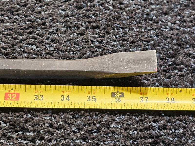 PROTO J2127 Alignment Pry Bar Point End, 38 in L x 3/4 in Width, 7/8 in End Wd gallery