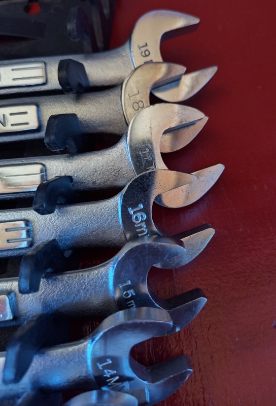 🇺🇲 CRAFTSMAN 14pc MM Combination Wrench Set: 6mm-19mm, 12pt, USA gallery