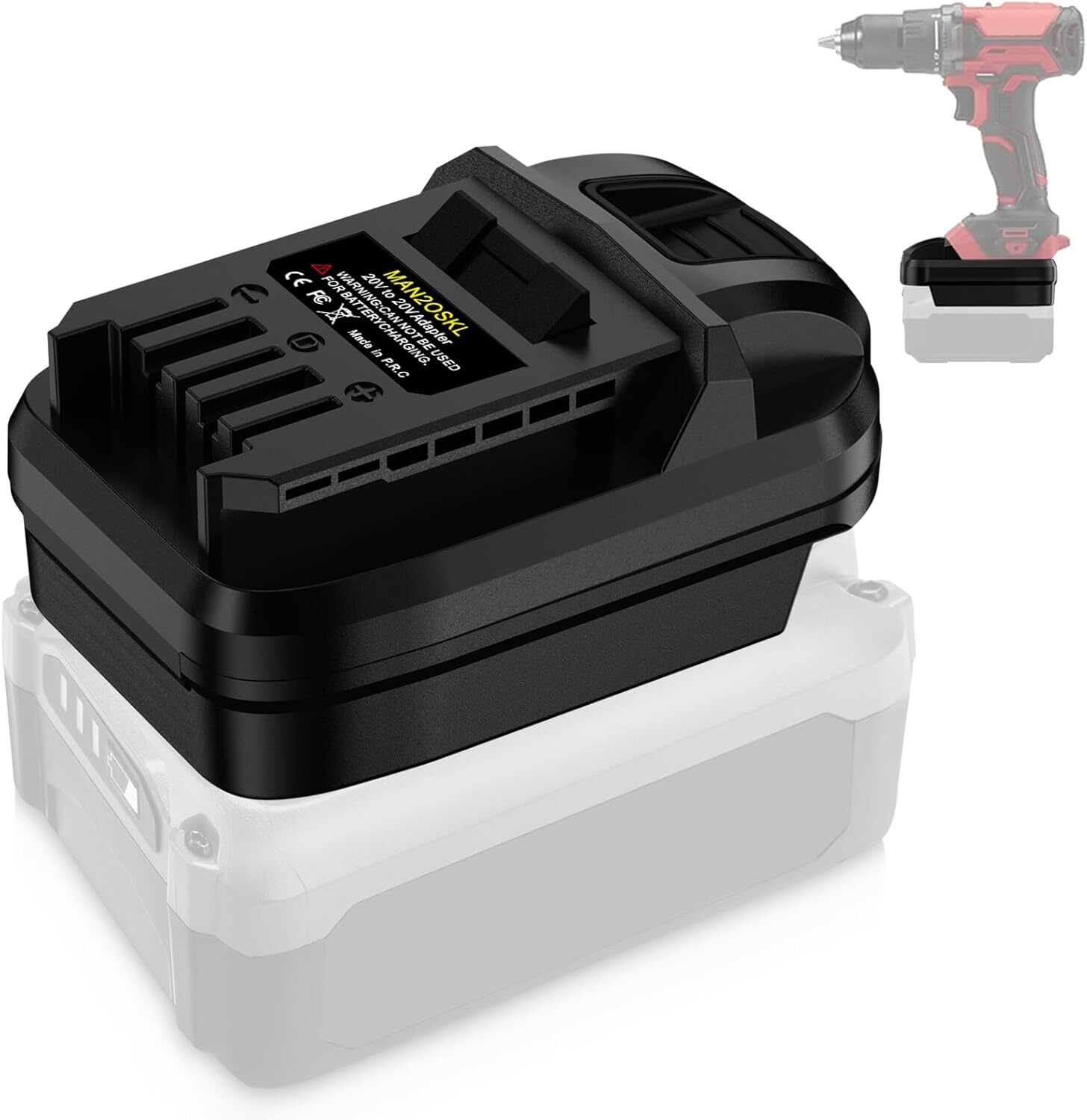 Adapter for Craftsman 20V Battery Converter to for SKIL 20V Power Tools Drill gallery