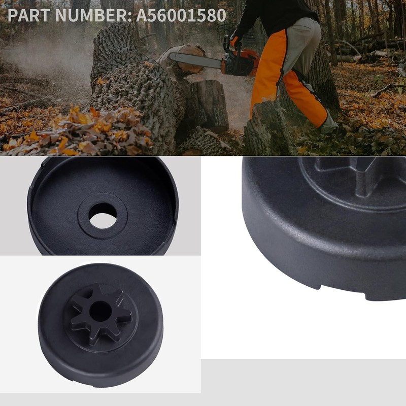 A556001580 Clutch Drum Black For Echo CS-590 Timber Wolf/Shindaiwa 591 Chainsaws gallery