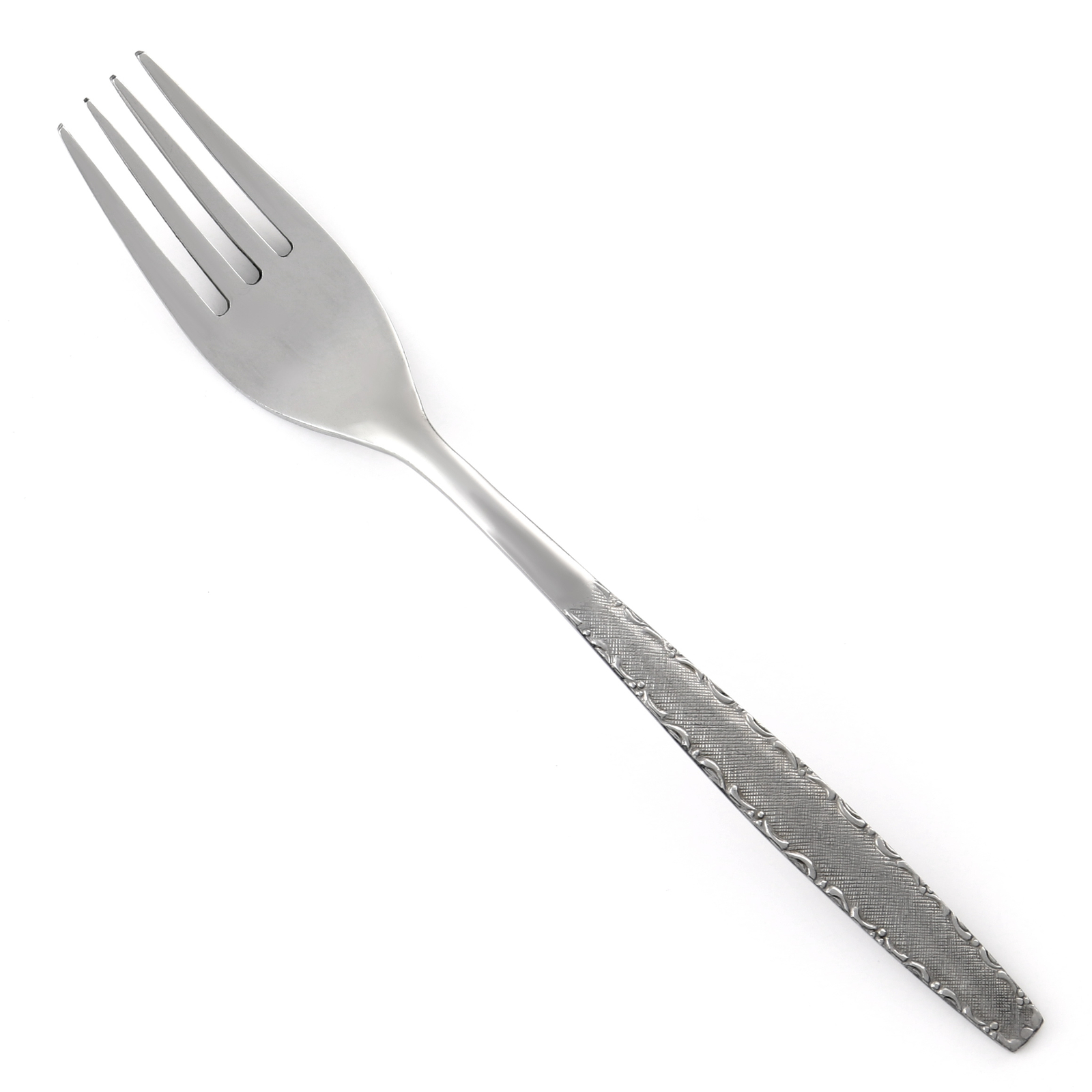 Edward Don & Co BALI Stainless Textured Handle Silverware CHOICE Flatware gallery