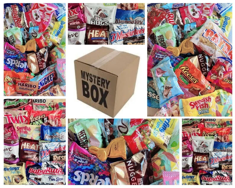 BULK CANDY LOT - Box Dimensions = 12" x 12" x 6" ( 8 - 12 pounds per Lot ) gallery
