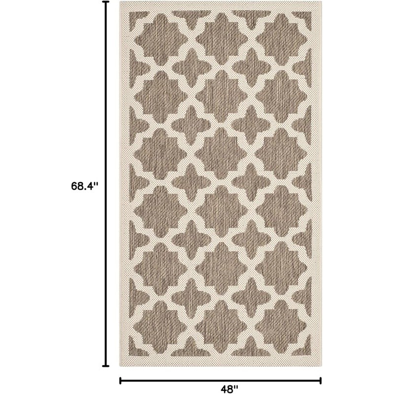 Durable Stain Resistant Indoor Outdoor Area Rug Easy Clean Pet Friendly UV Safe gallery