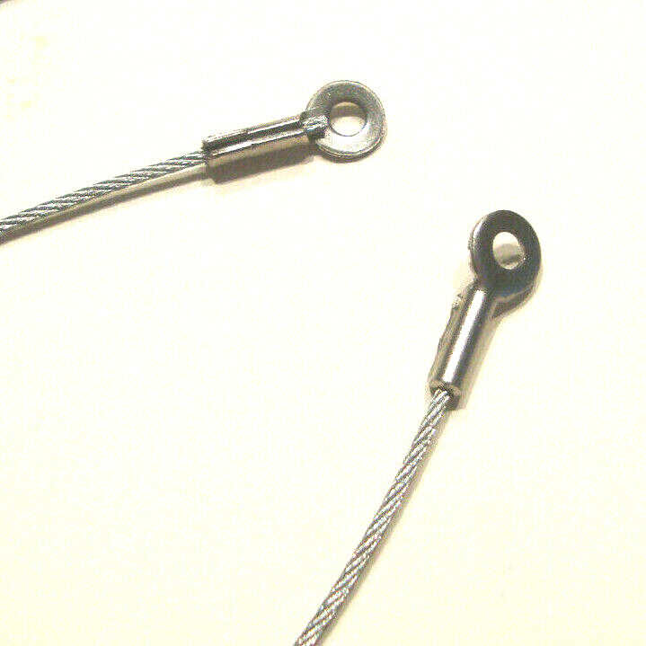 Vinyl coated Cable Length with Eyelets, Cable Size 2.0mm, Eyelet Opening 5.0mm gallery