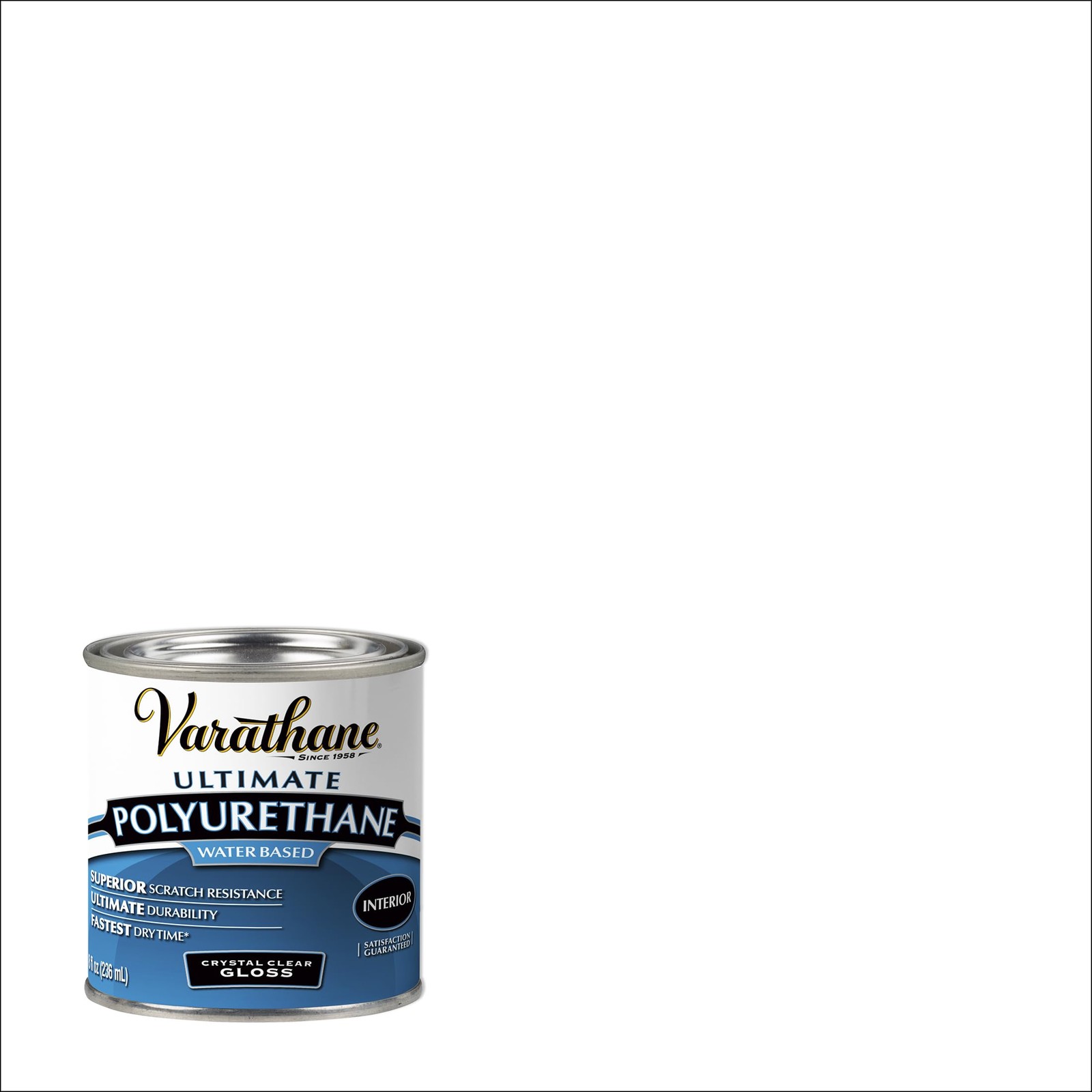 Varathane Ultimate Water Based Polyurethane Gloss Half Pint Interior Finish gallery