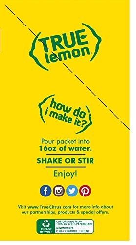 True Lemon Raspberry Lemonade Drink Mix 3.17 Ounce Pack Low Calorie Hydration gallery
