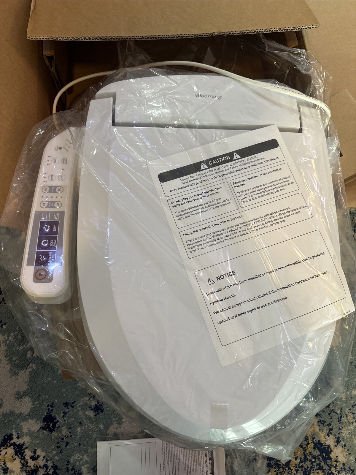Blooming Bidet NB-1170E New In Box gallery