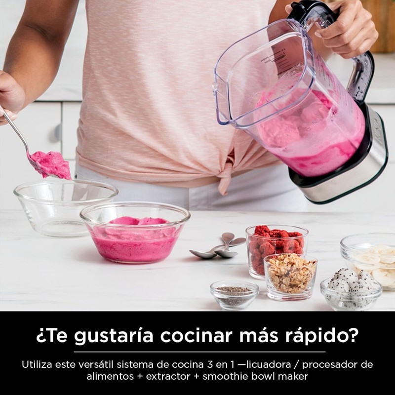 Ninja - Foodi Power Blender & Processor System Smoothie Bowl Maker SS351 gallery