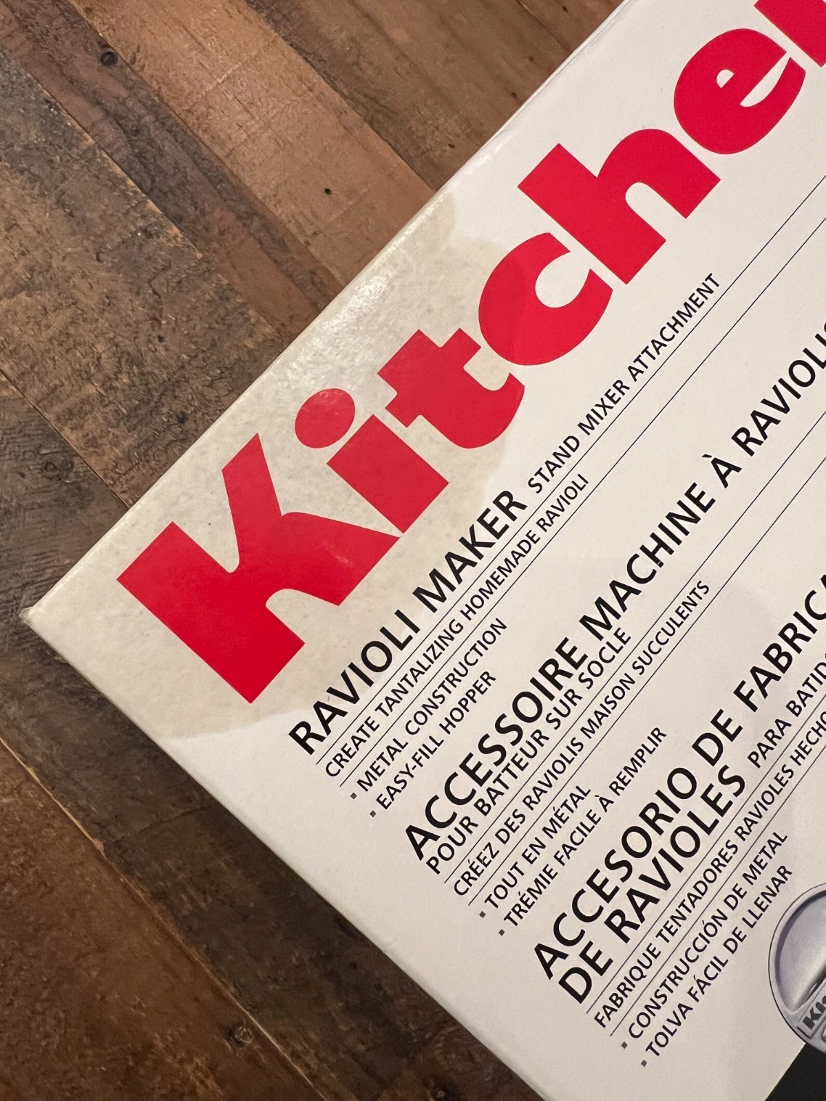 KitchenAid KRAV Ravioli Maker Attachment Never Used! gallery