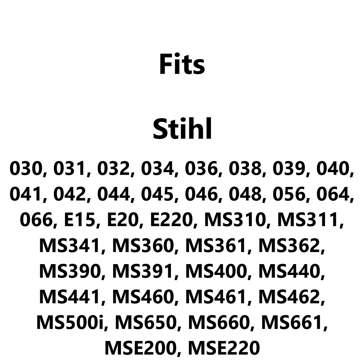 For Stihl MS461 MS462 MS500i MS650 20" Tsumura Light Weight Guide Bar, 202FK4 gallery