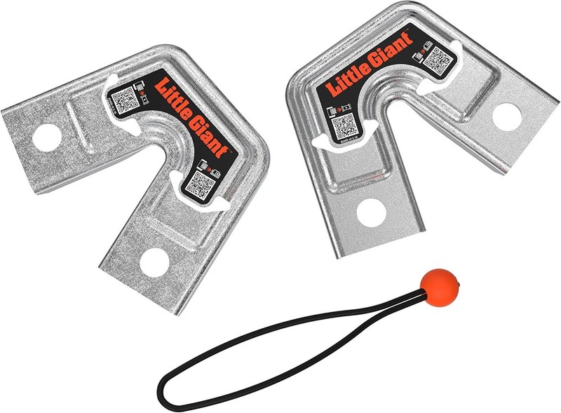 Multi-Position Aluminum Trestle Brackets - Transform Your Ladder Efficiently gallery