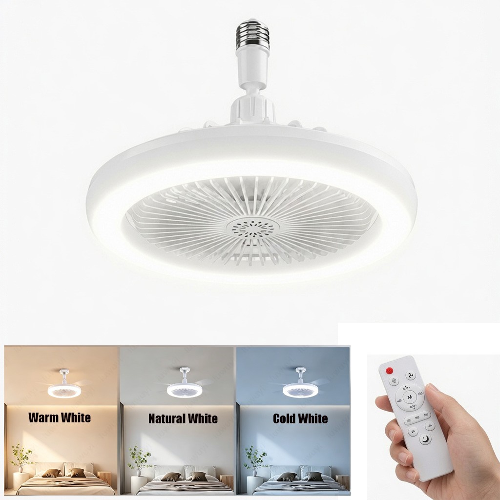Dimmable Ceiling Fan with Lights and Remote Socket Fan light with Dimmable Led gallery