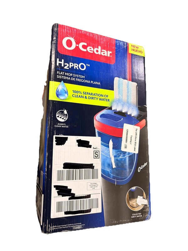 O-Cedar H2prO Flat Mop System Quick Cleaning Tool | New Open Box gallery