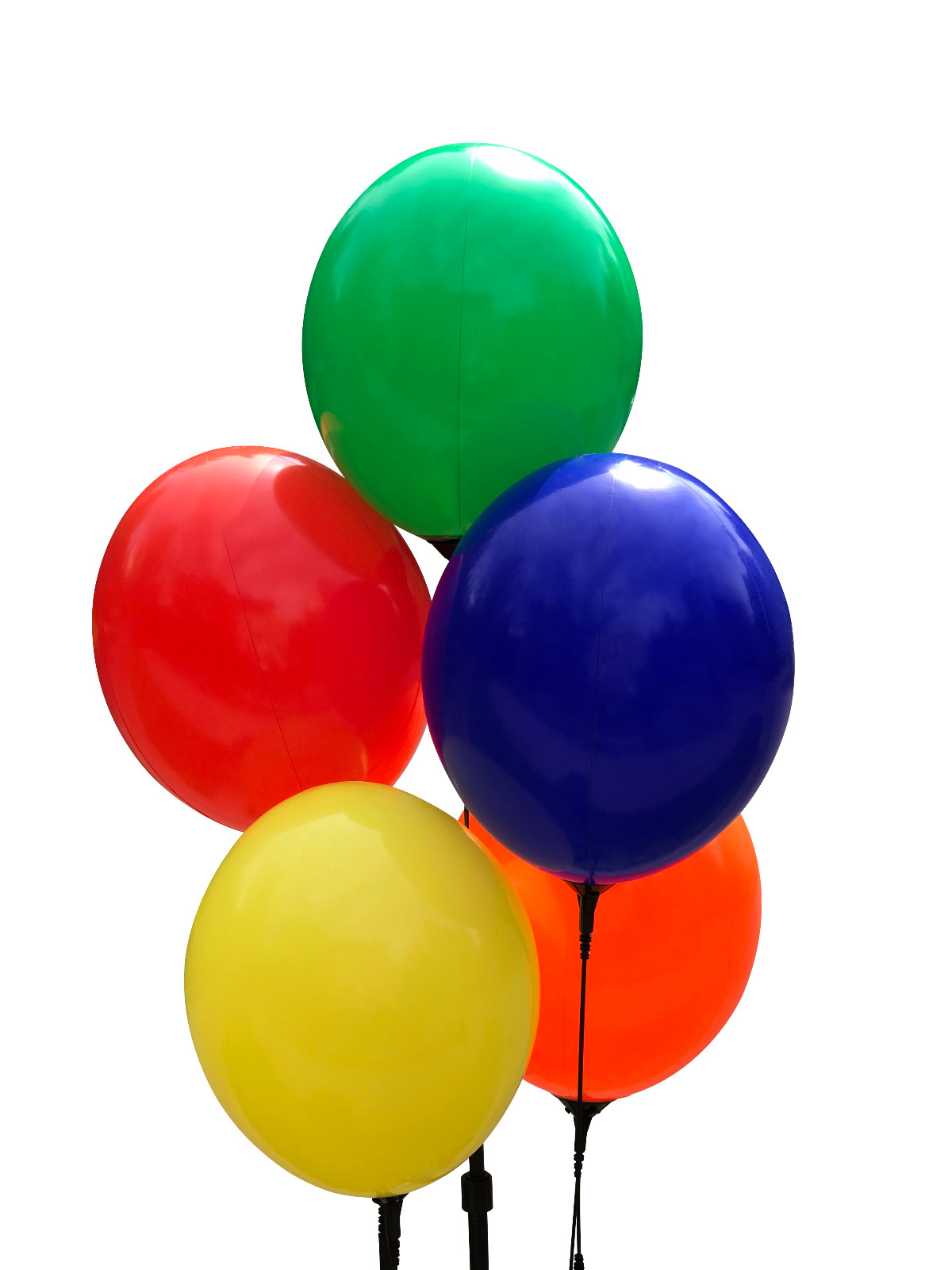 Replacement Balloons for Reusable Balloon Kit | Balloons Only | 5 Multi Balloons gallery