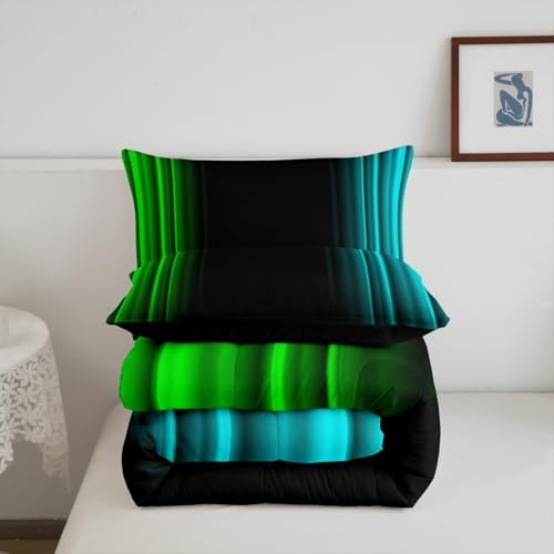 Teens Abstract Ombre Decorations Bedding Set for Kids Women Queen Multi 41 gallery