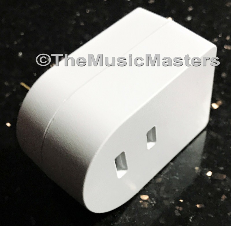 2X Single Outlet AC Wall Plug On/Off LIGHTED POWER SWITCH Electrical Adapter gallery