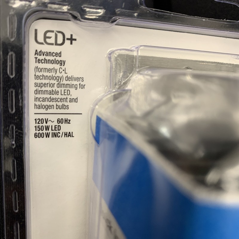 NEW Lutron Diva DVCL-153PH Dimmer Switch White Single Pole/3-Way 150W CFL/LED gallery