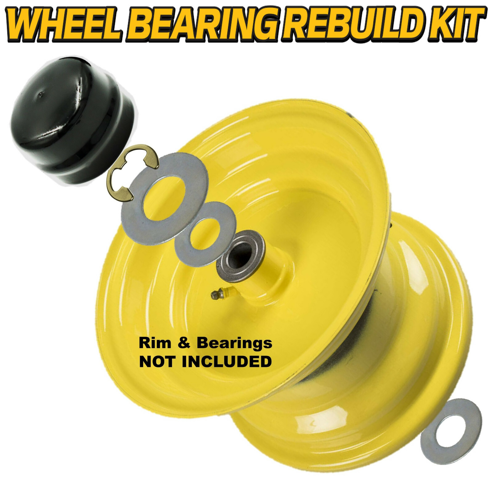 Front Wheel Hardware Kit Fits Craftsman LT1000 LT1500 LT2000 LT2500 LT125 LT4000 gallery