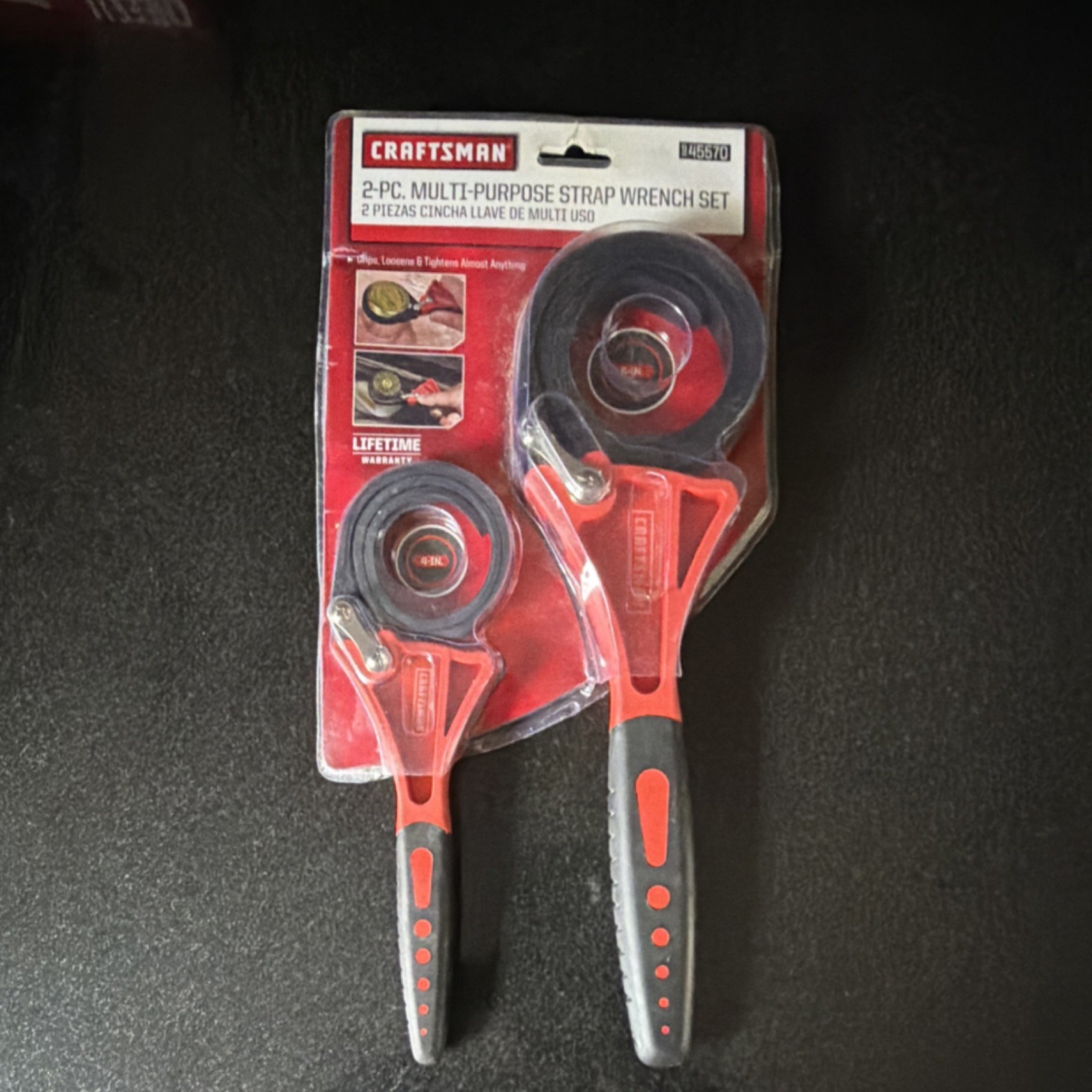 Craftsman 45570 Adjustable Strap Wrench Set, 2-Piece, Non-Ratcheting gallery