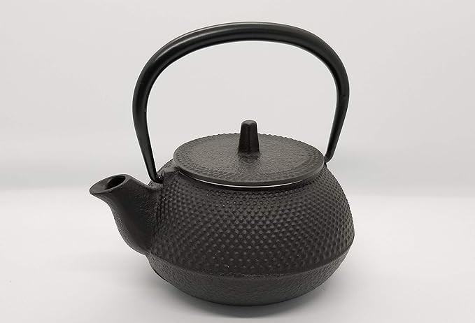 Iwachu Nambu Ironware Tetsubin 0.32L Black Arare No Enamel Direct Fire JDM 12801 gallery